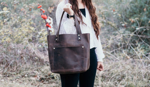 handcrafted leather goods